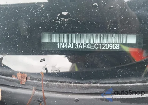 2014 Nissan Altima 2.5 S from USA, damaged, VIN 1N4AL3AP4EC120968